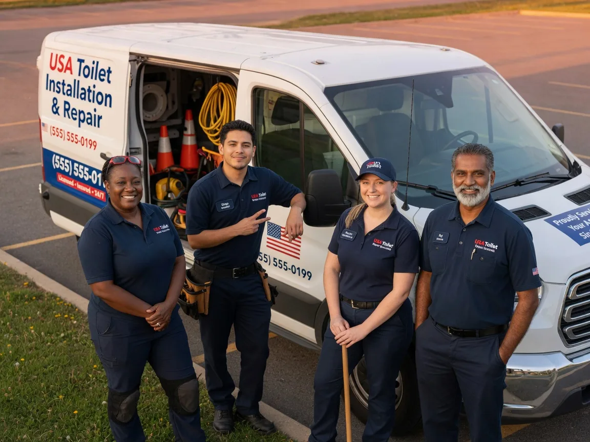 Toilet Installation company in Girard, IL
